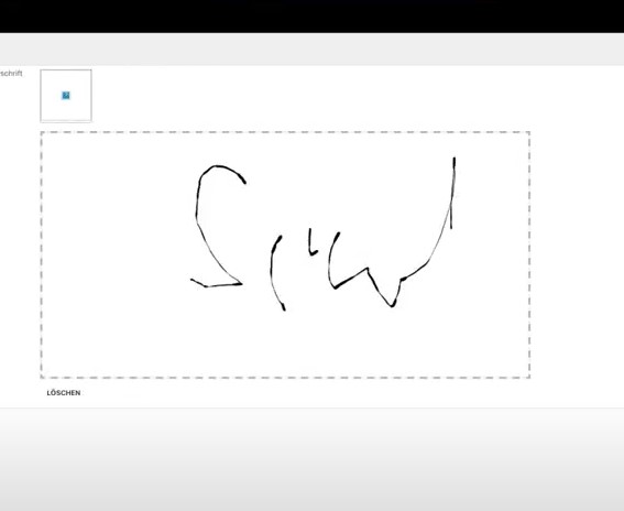 Sage 100 digitale Unterschrift