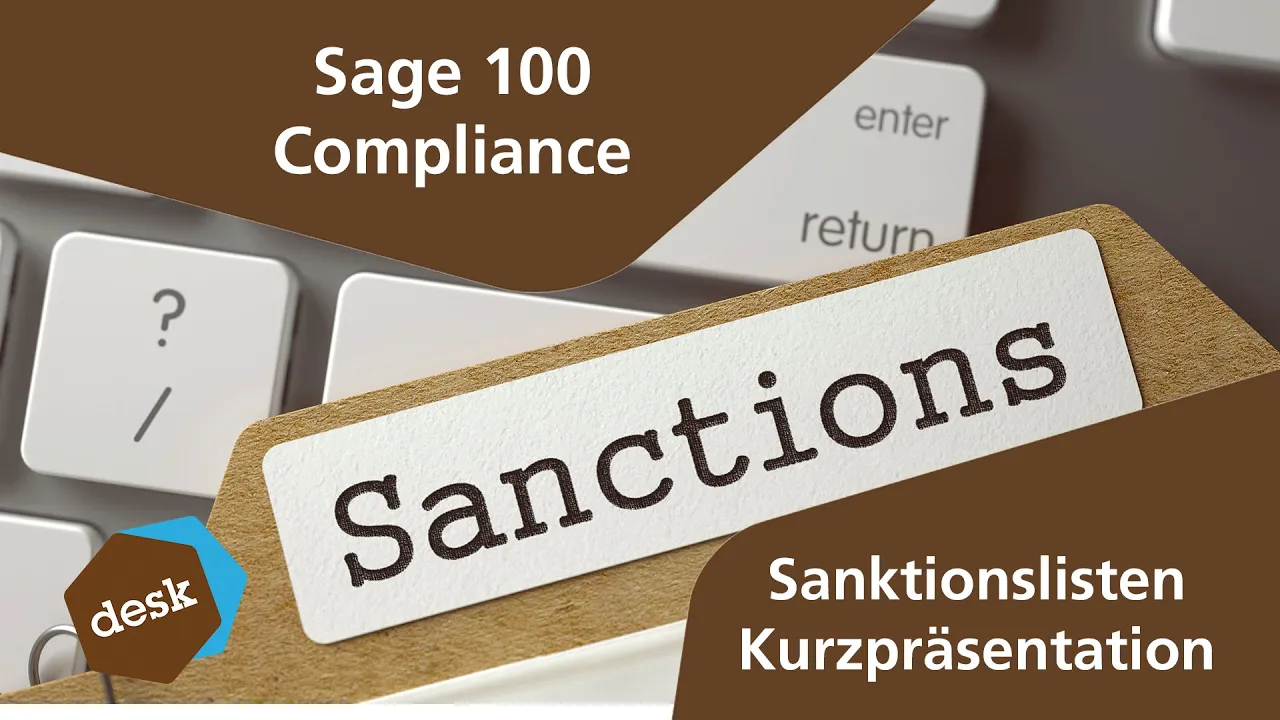 Sage 100 Sanktionslistenprüfung  /Antiterrorlisten