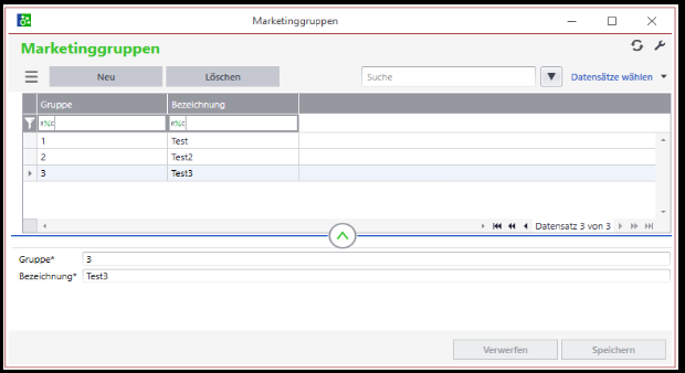 Sage 100 eMail Marketing Schnittstelle
