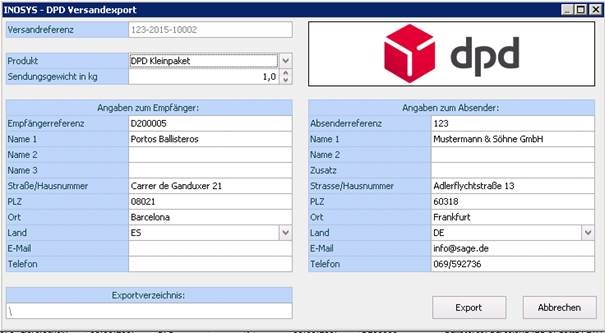 Inosys Versandcenter